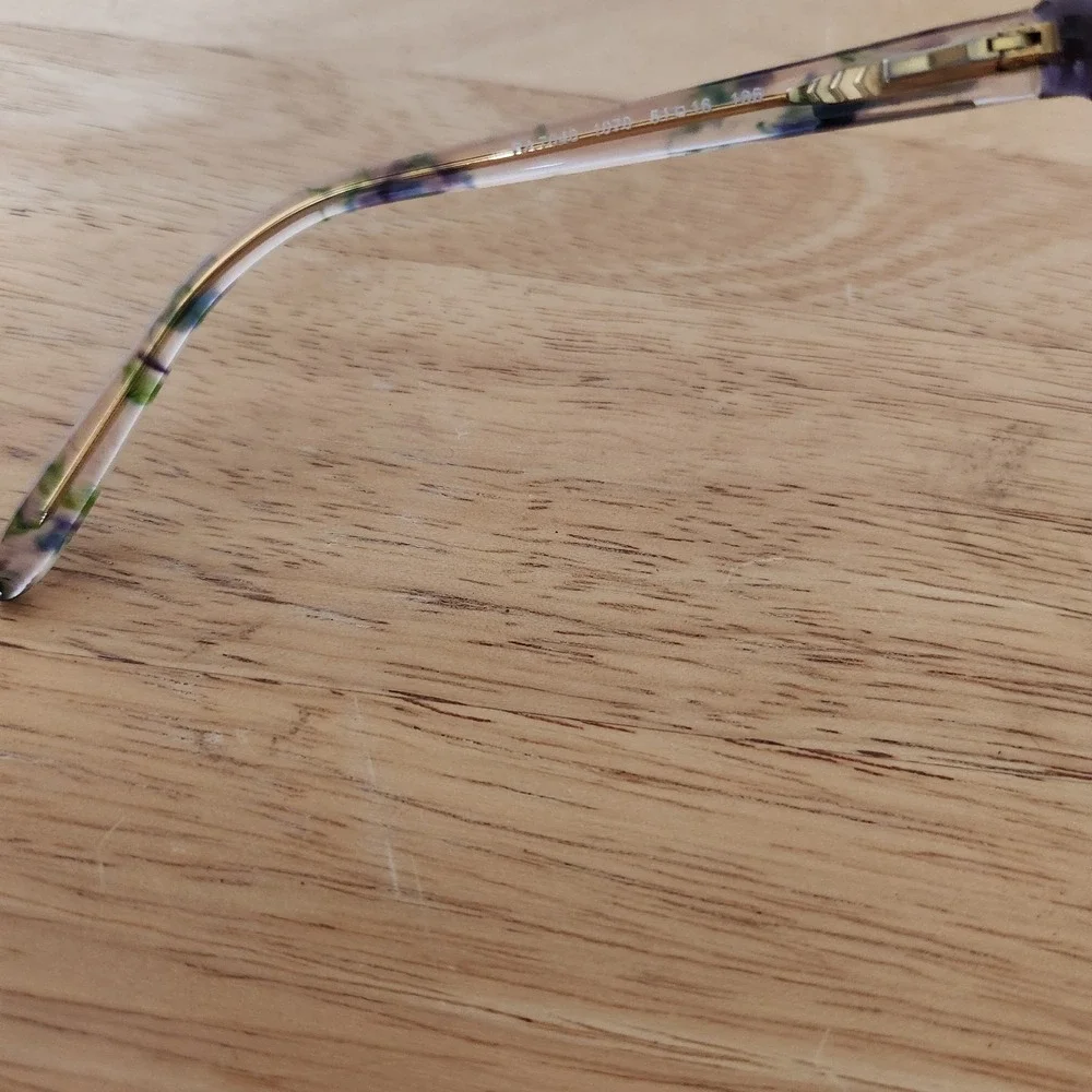 Ralph Lauren RA7040 1070 Eyeglasses Frame Purple Mix Flex‎ 51-16-135 Used